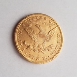 10 доларов 1894 года золото 1/2 унции, фото №3