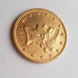 10 доларов 1894 года золото 1/2 унции, фото №4