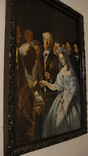 Репродукция скандальной картины В.Пукирева "Неравный брак", старинная, 61х81 см., фото №2