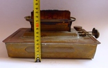 Большая старинная латунная горелка zak. chran - Brucior, фото №9
