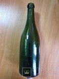 Бутылка зеленая 1940г 0.7л, фото №5