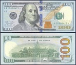 США - 100 $ долларов 2009 A - Boston (A1) ☆ Замещение ☆ - aUNC - UNC, фото №2