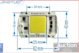 2в1 драйвер не надо 220v LED светодиод в прожектор лампа COB 30W 30вт Smart IC, photo number 3