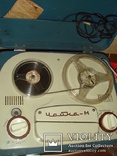 Магнитофон Чайка-М 1965г. с документами и запчастями, фото №5