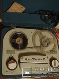 Магнитофон Чайка-М 1965г. с документами и запчастями, фото №6