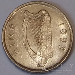 Ірландія 5 пенсів, 1993, фото №3