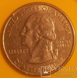 США ¼ долара, 2001 Квотер штату Нью-Йорк, фото №3
