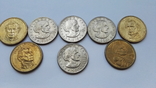 Лот монет доллары США металл 7 шт. см. описание, фото №2