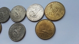 Лот монет доллары США металл 7 шт. см. описание, фото №7