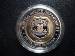 Сувенирная монета "Saint Michael" (Police Seattle), фото №2
