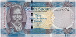 Южный Судан 10 фунтов 2011 г. / Pick-7 / UNC, фото №2