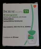 INCRUSE ELLIPTA 55 на 30 доз.Ирландия., numer zdjęcia 2