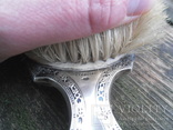 Щетка для волос серебро 925, фото №5