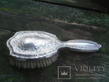 Щетка для волос серебро 925, фото №10