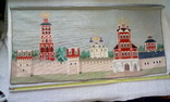 Ручная вышивка"Новодевичий монастырь в Москве" боьшой разм. 91х43 см., фото №3