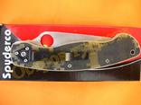 Нож складной PA60-CM Spyderco military реплика, фото №9