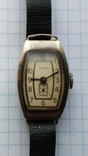 Часы Звезда ГЧЗ Пенза серебро 875пр. до 1958г. на ходу с ремешком, фото №2