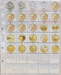 Комплект листов для однодолларовых монет США серии "Президенты и "Сакагавея" без МД, фото №3