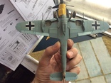 Диорама немецкий истребитель Bf-109 F4 в масштабе 1:48, фото №8