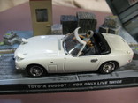 Модель Toyota 2000GT "You Only Live Twice" 1967 White, фото №6