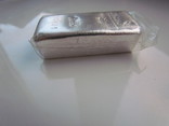 Банковский слиток серебро 250 г, фото №4