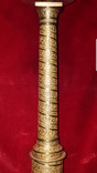 Ампирная керосиновая лампа нач.19 века с плафоном "тюльпан"., фото №6