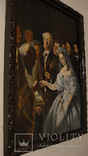 Репродукция скандальной картины В.Пукирева "Неравный брак", старинная, 61х81 см., фото №2
