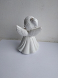 Фарфорова статуетка з позолотою  " Ангелок", фото №3