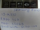Ноутбук SAMSUNG NP-R530 intel core i3 CPU M 33 2*2.13GHz   з Німеччини, photo number 4