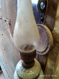 Керосиновая лампа  стеклянная 2, фото №4