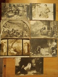 Подборка сюжетных дореволюционных открыток. (1302G8), фото №2