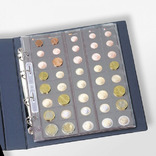 Листы к альбому Leuchtturm, OPTIMA, иллюстрированные для монет Евро, фото №2