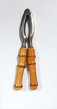 Орехокол металлический с ручкой из бамбука.Германия, фото №2