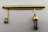 Старинная Стрючица - ручка церковная, латунь., фото №6