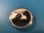 Халк монета Тувалу 1 унция чистого серебра, фото №2