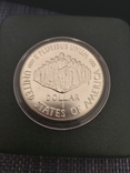 1 доллар США 1987год, серебро, фото №2