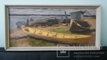 Картина  Дарьин Г.А. "Новая лодка" 1962 г., фото №12