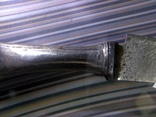 Нож обломаный серебро., фото №5