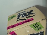 Коробка от мыла Fax 1989 год, фото №8