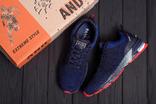 Męskie letnie buty do biegania M 856-3blue, numer zdjęcia 4