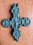Крест-энколпион "Распятие Христово. Архангел  Сихаил" 14-15 век, фото №2