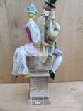 "Трубочист и пастушка" фарфор, статуэтка 32см ,Киев, фото №5