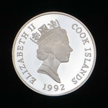 50 Долларов 1992, Острова Кука, фото №3