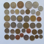 Монеты мира 40 шт (все разные) № 2, фото №2