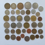 Монеты мира 40 шт (все разные) № 2, фото №3