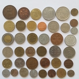 Монеты мира все разные (40 штук) № 1, фото №2