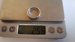 Кольцо серебро 925 проба. Размер 17, фото №6