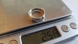 Кольцо серебро 925 проба. Размер 17, фото №8