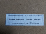 Богдан Братейко "Обкрадений" (Не вкради) Серія “МЕТАМОРФОЗИ”– Десять Заповідей Божих, фото №3