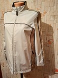 Куртка легкая. Ветровка EXACTE полиуретан коттон р-р 34-36(состояние нового), фото №3